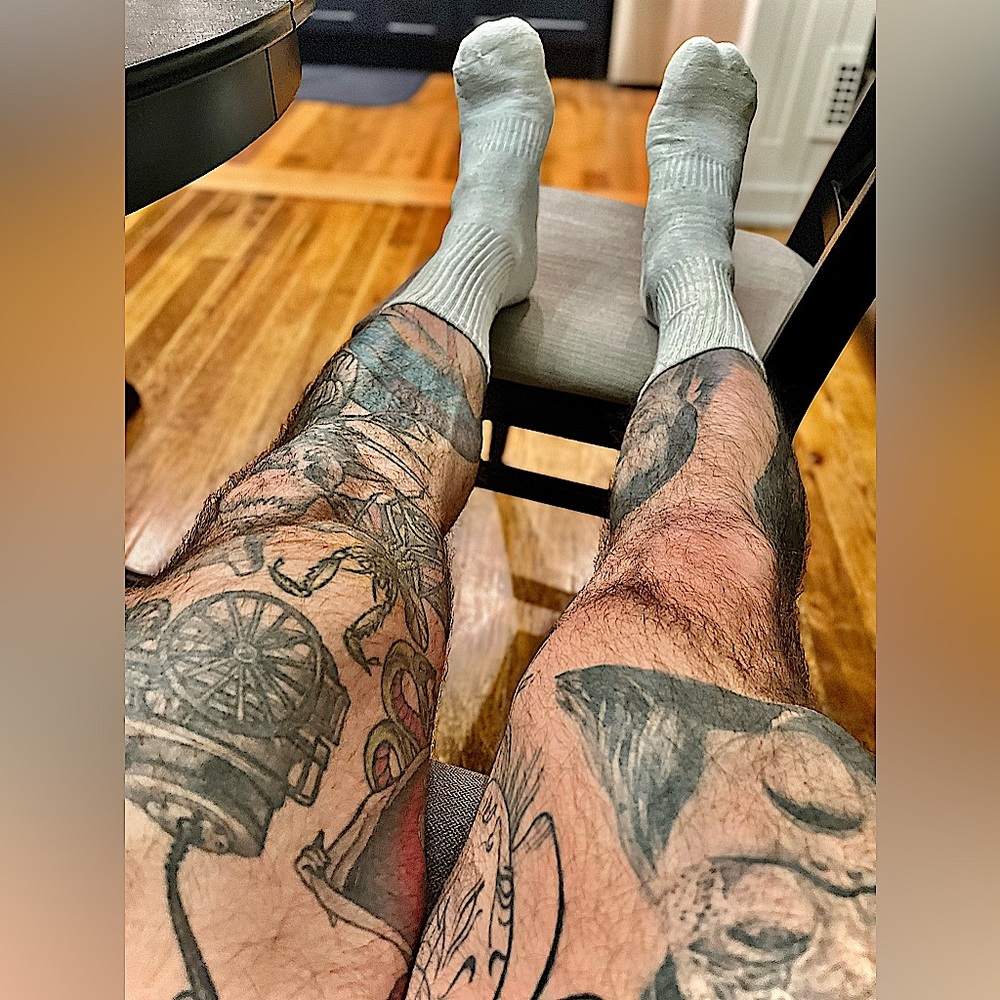 Under armour white crew socks